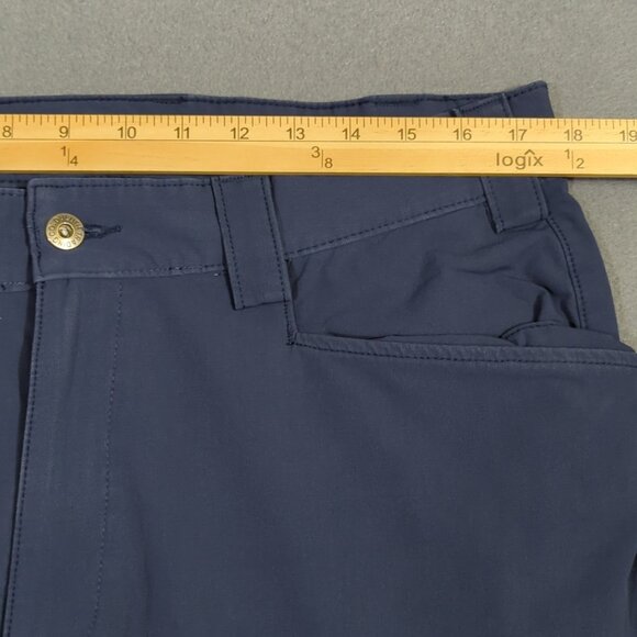 Duluth Trading Co Pants Men's 36x34 Navy Blue Flexpedition Relaxed Fit Cargo - Picture 6 of 12